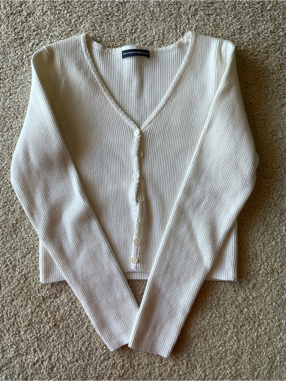 BRANDY MELVILLE CROPPED LS